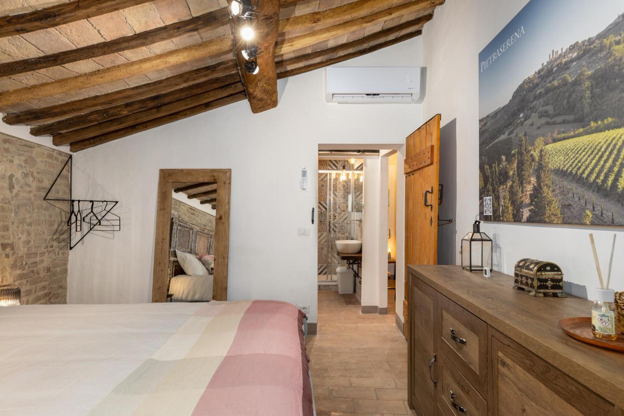 Ferienwohnung Casa Vesta San Gimignano Exterior foto